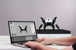 红遍国外极客圈子的六足机器人HEXA在Kickstarter众筹大获成功