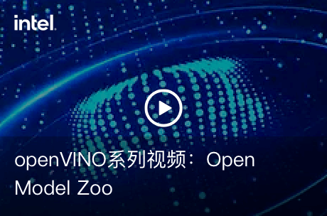 openVINO系列视频：Open Model Zoo