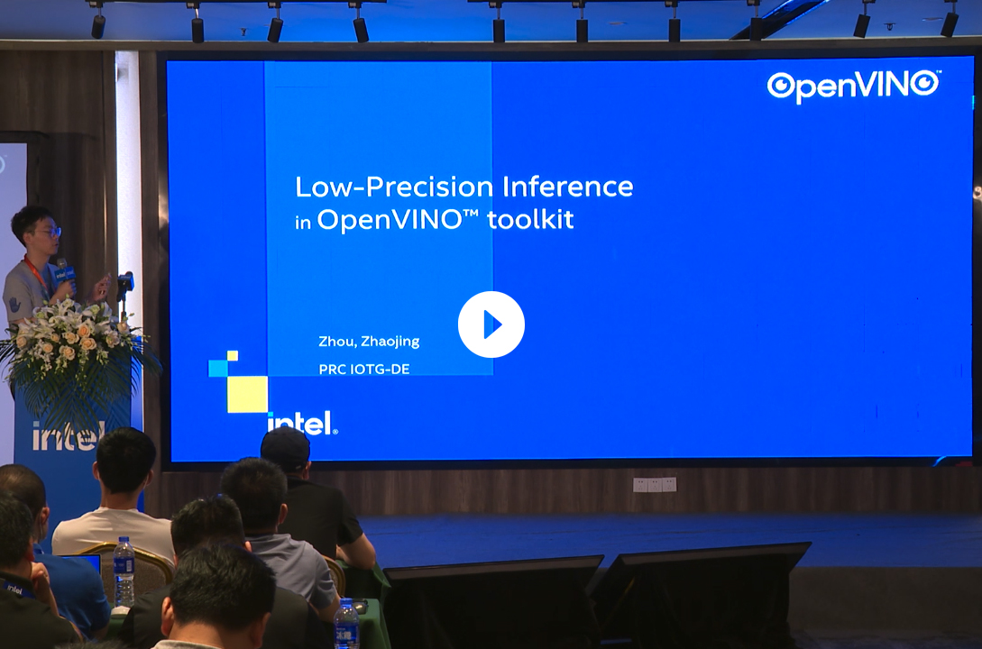 如何使用OpenVINO进行低精度推理