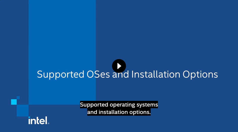 OpenVINO 工具包培训：支持的操作系统和安装选项