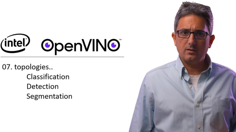 OpenVINO教程视频—分类/检测/分割