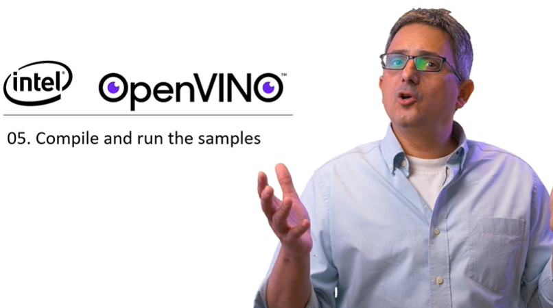 OpenVINO教程视频—示例的编译和运行