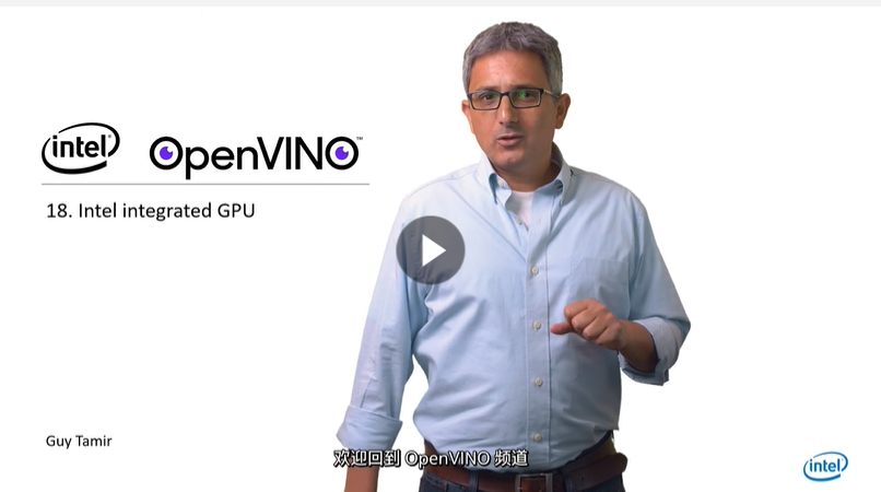 OpenVINO 教学视频 _使用英特尔集成显卡进行推理计算
