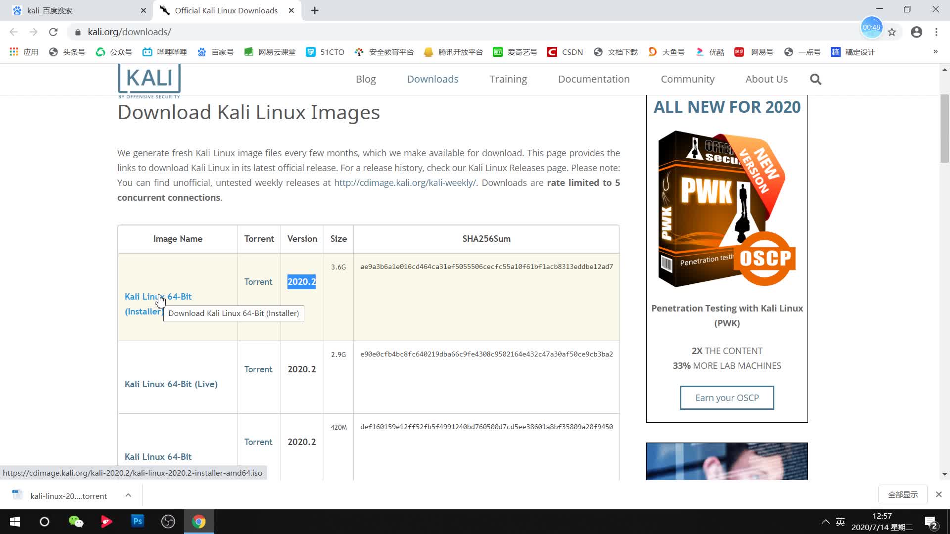 Kali Linux2020.2最新渗透攻防与安卓渗透攻防实战