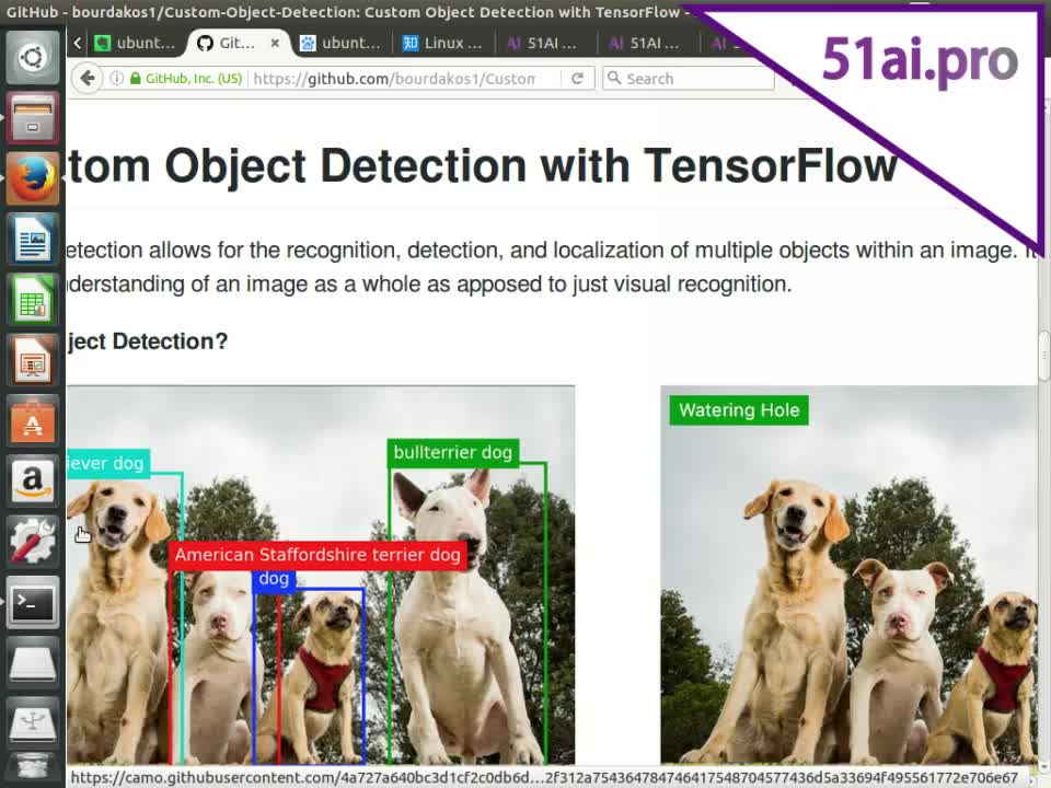 物体检测画框基于Tensorflow深度学习