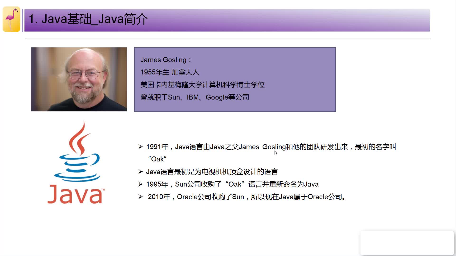 Java核心基础知识--for自动化测试