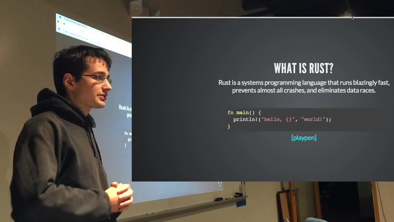 Intro to the Rust programming language