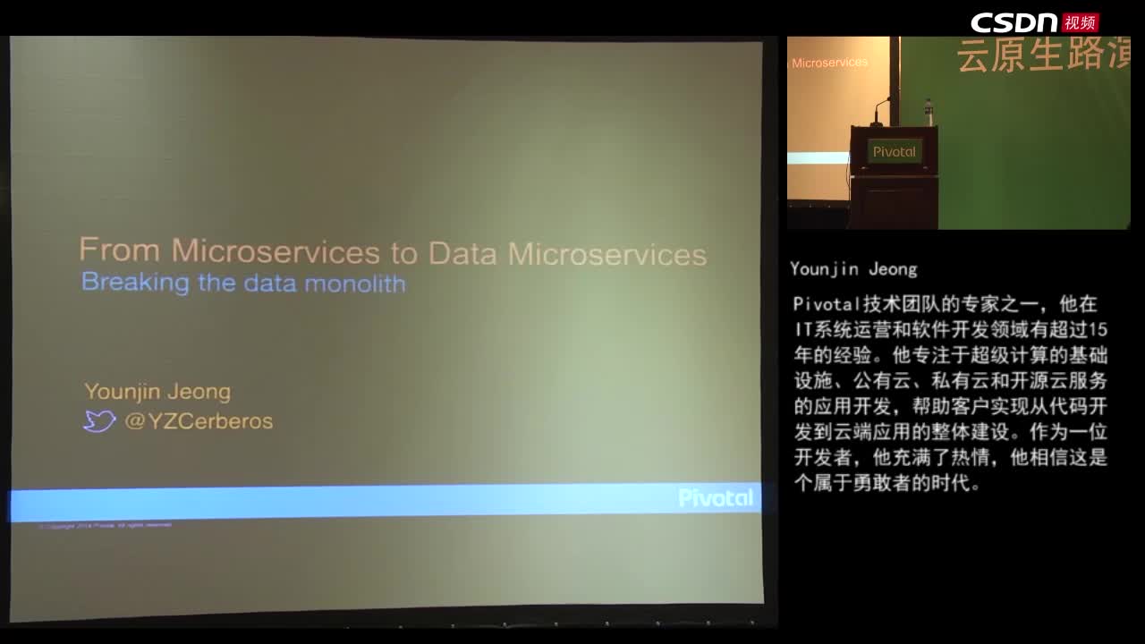 From Microservices to Data Microservices