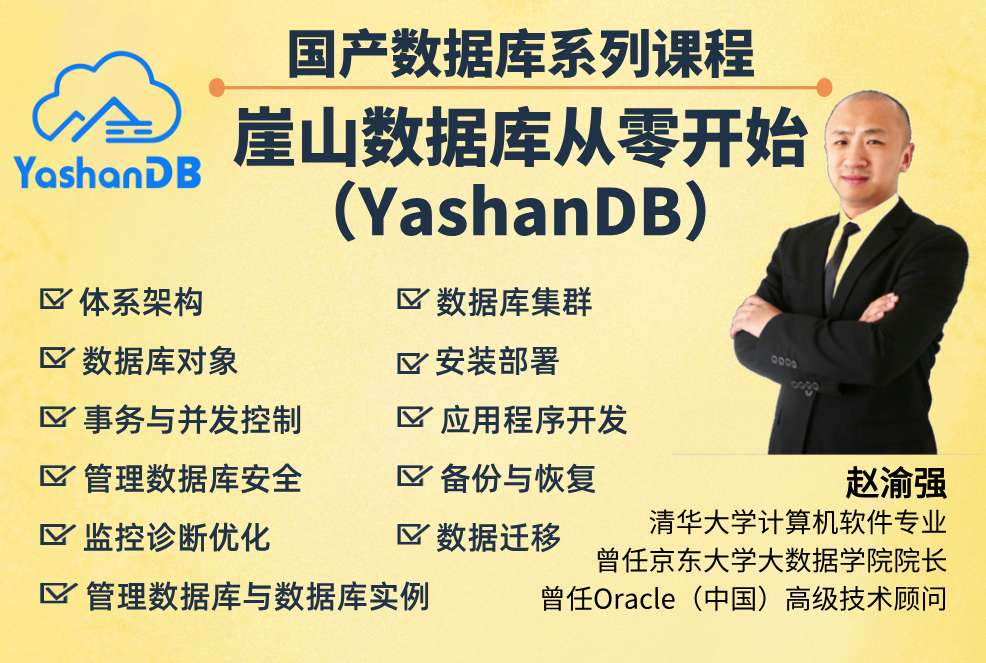 崖山数据库（YashanDB）从零开始